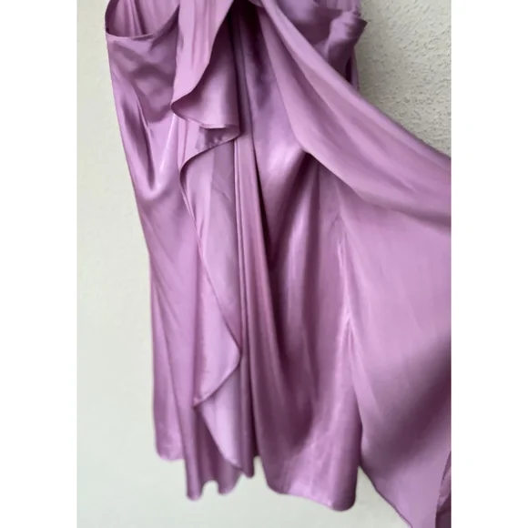 Acne Studios Women’s Size EU 40 US 8 Dumika Draped Satin Mini Dress Gala Party - Picture 7 of 11
